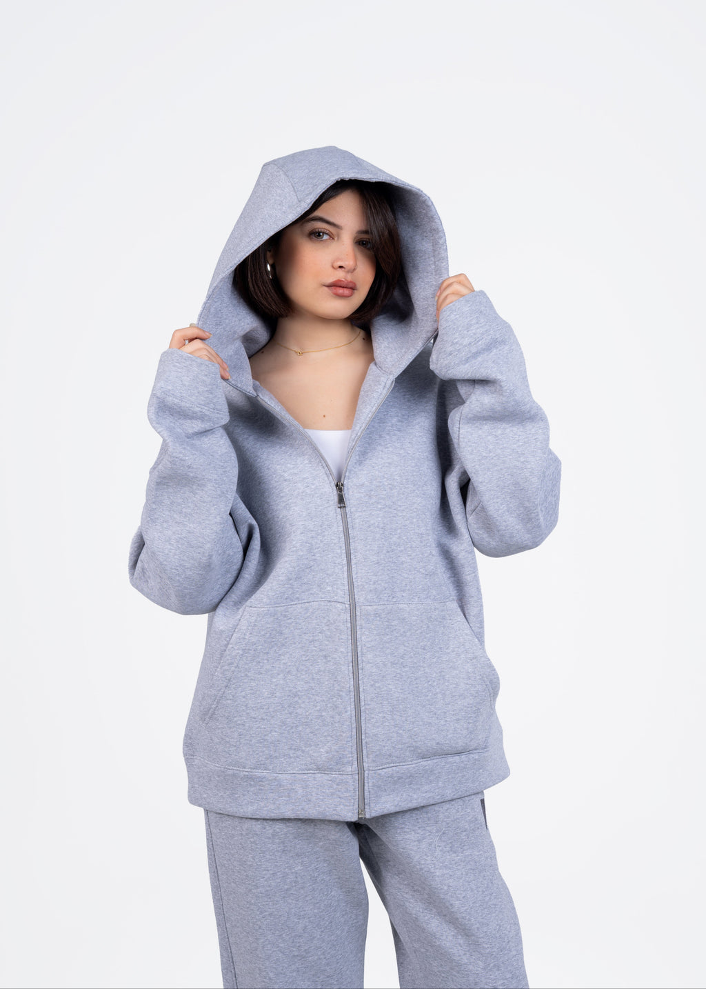 Heavyweight Unisex Zip-Up Hoodie
